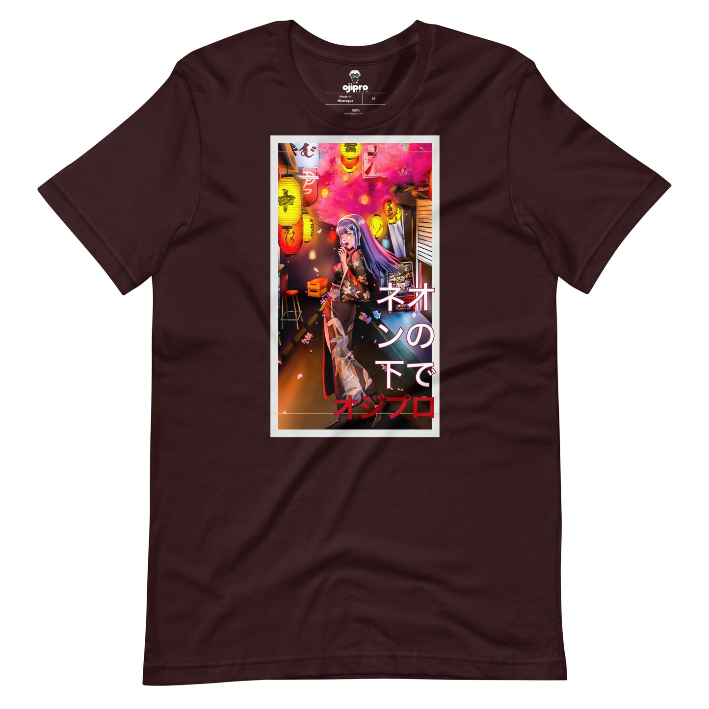 UNDER THE NEON LIGHTS  - ASAKUSA -  ネオンの下で - 浅草 - Unisex T-Shirt.