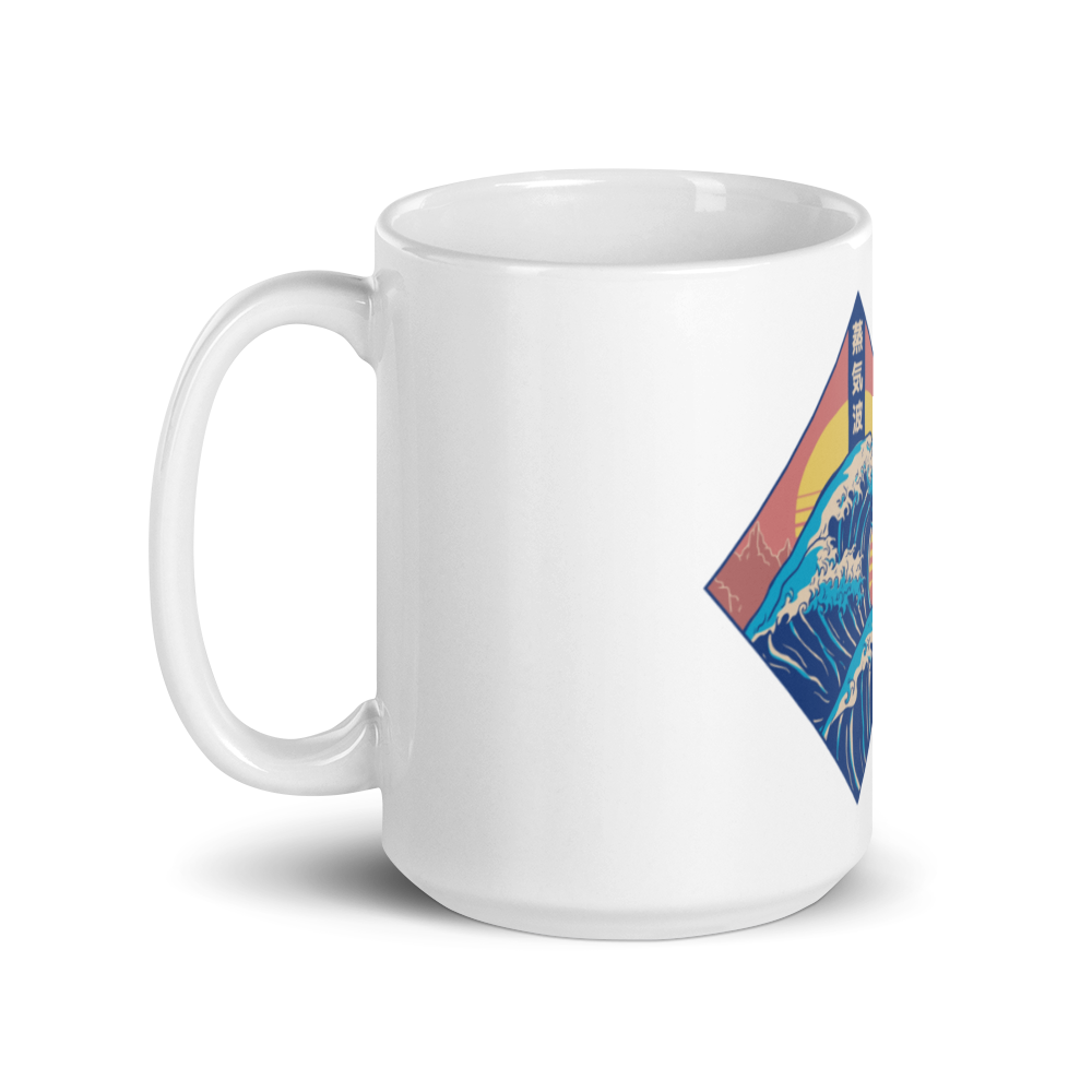 飲む!White Glossy MUG